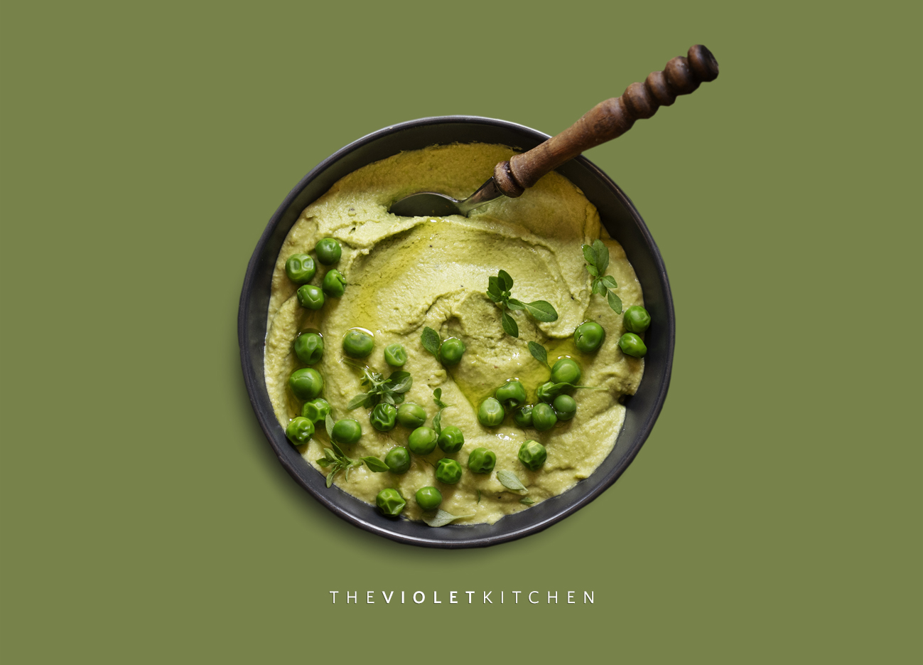 Crema piselli e avocado